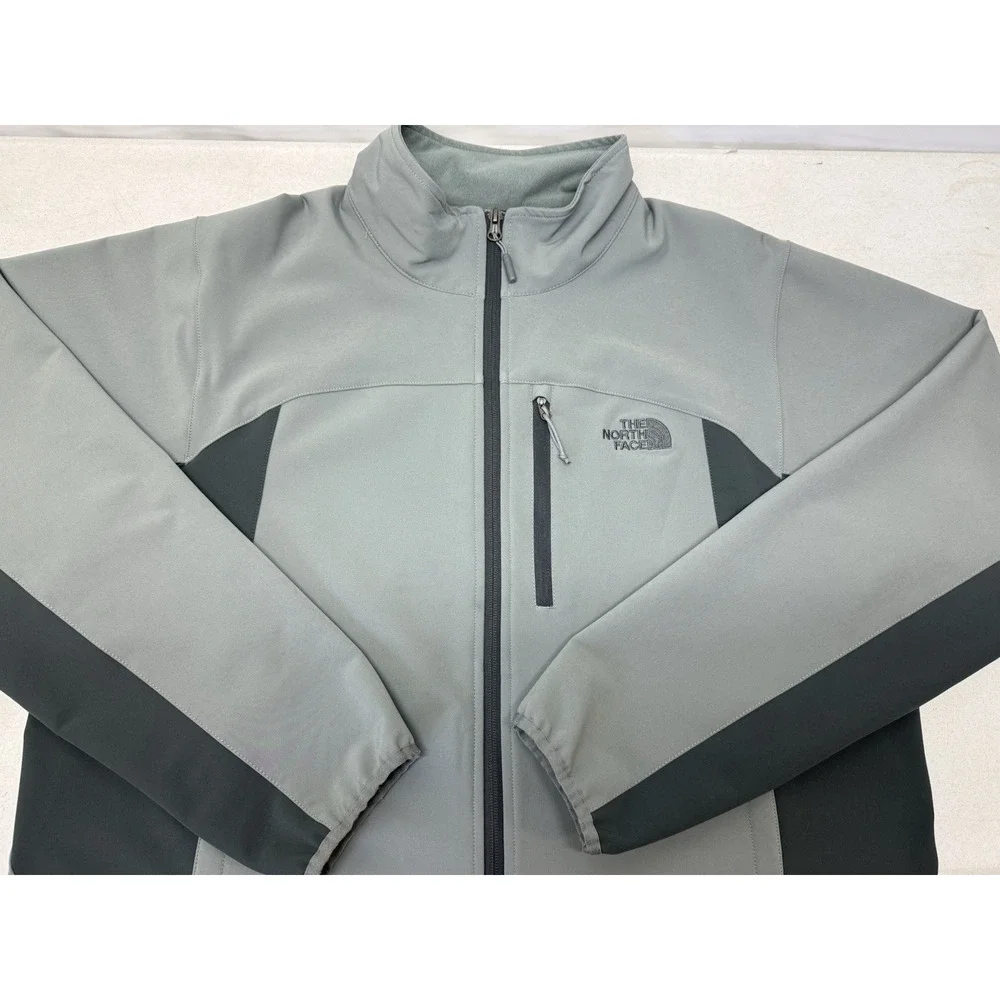 THE NORTH FACE PNEUMATIC MEN'S XL GRAY 2 TONE APEX FULL ZIP UNLINED JACKET